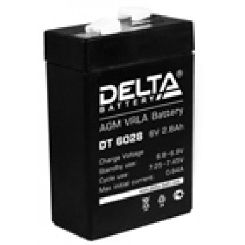 Аккумулятор Delta DT UNI6V 2.8Ah
