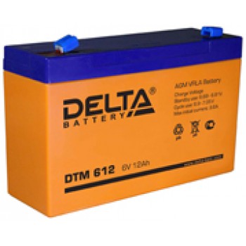 Аккумулятор Delta DTM6V 12Ah