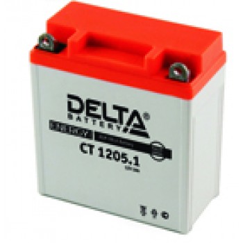 Аккумулятор Delta MOTO CT R12V 5Ah 65A