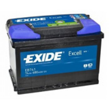 Аккумулятор Exide Excell L12V 74Ah 680A