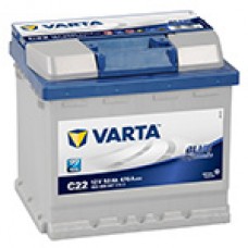 Аккумулятор Varta Blue Dynamic C22 R12V 52Ah 470A