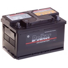 Аккумулятор DELKOR R12V 75Ah 650A