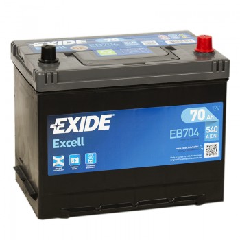 Аккумулятор Exide Excell R12V 70Ah 540A