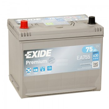 Аккумулятор Exide Premium L12V 75Ah 630A