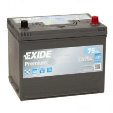 Аккумулятор Exide Premium R12V 75Ah 630A