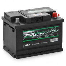 Аккумулятор Gigawatt R12V 60Ah 540A