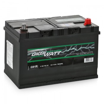 Аккумулятор Gigawatt R12V 91Ah 740A