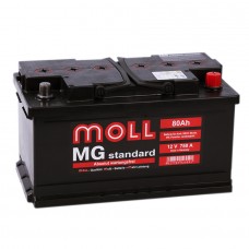 Аккумулятор Moll MG Standard R12V 80Ah 750A