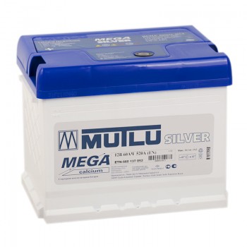 Аккумулятор Mutlu Mega Calcium L12V 60Ah 520A