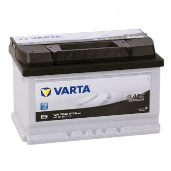 Аккумулятор Varta Black E9 R12V 70Ah 640A