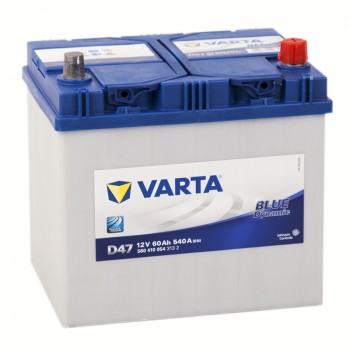 Аккумулятор Varta Blue D47 R12V 60Ah 540A