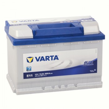 Аккумулятор Varta Blue E11 R12V 74Ah 680A