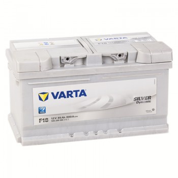 Аккумулятор Varta Silver F18 R12V 85Ah 800A