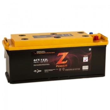 Аккумулятор Z-Power R12V 132Ah 850A