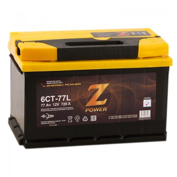 Аккумулятор Z-Power L12V 77Ah 720A